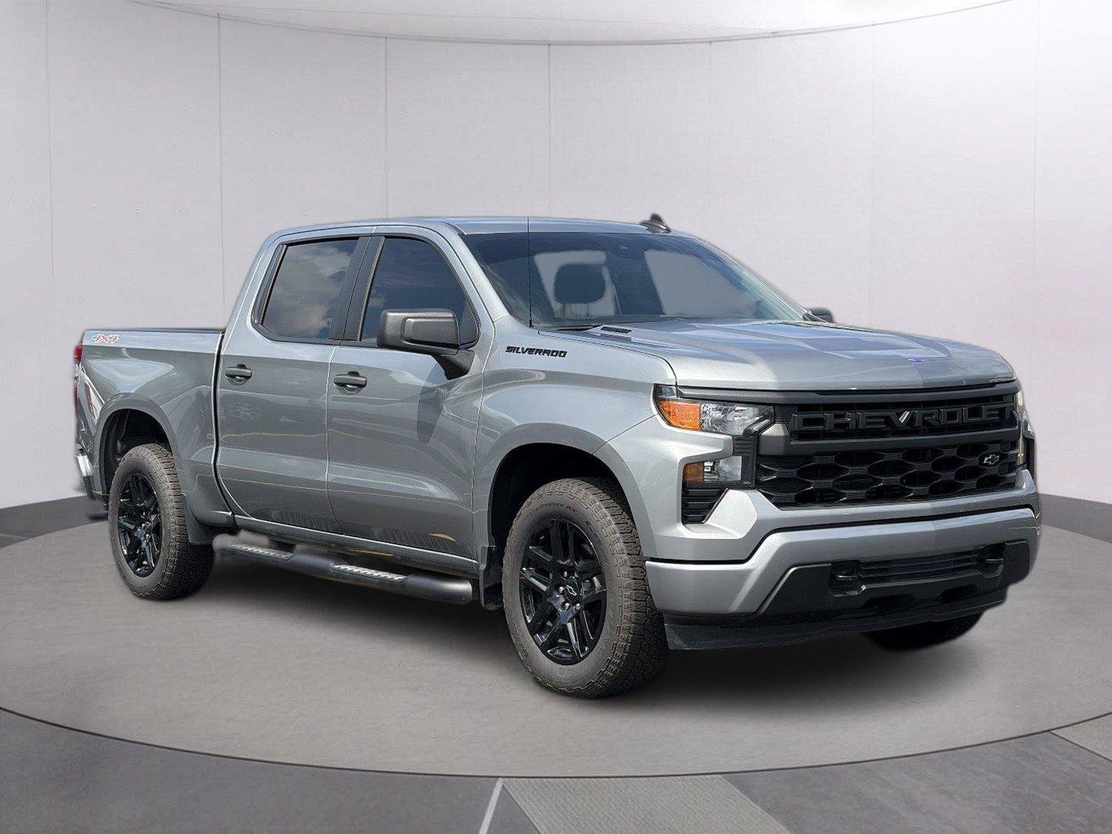 Certified 2026 Chevrolet Silverado 1500 Custom w/ Turbomax Blackout Package AWD/4WD image 9