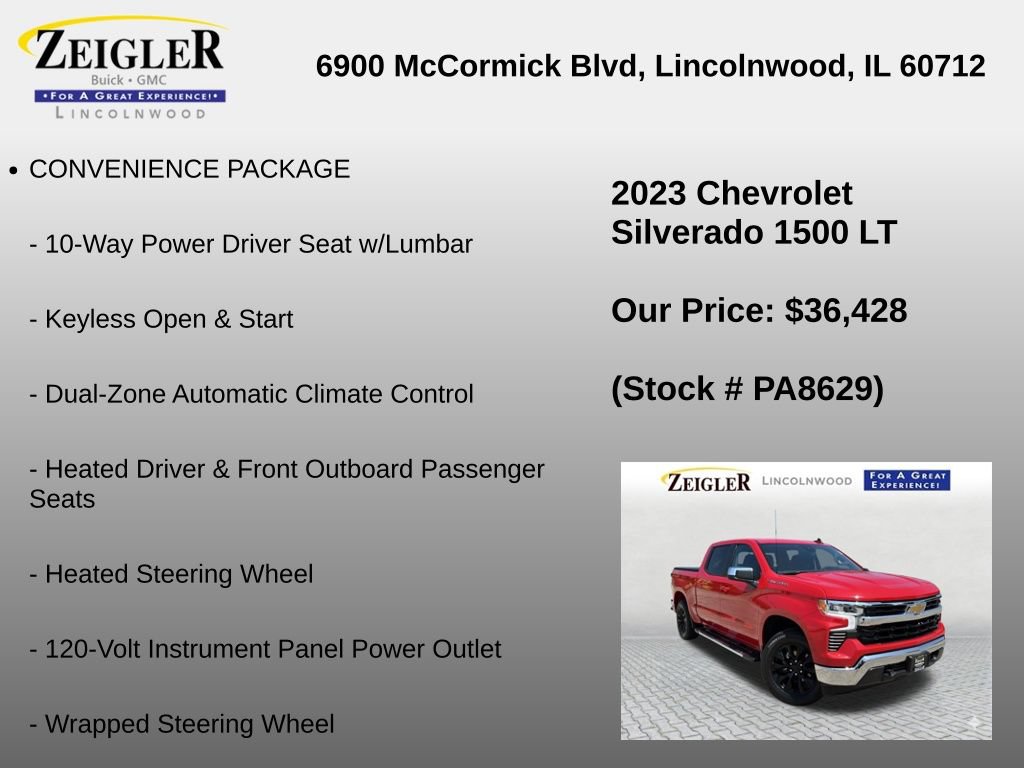 Used 2023 Chevrolet Silverado 1500 LT AWD/4WD image 6