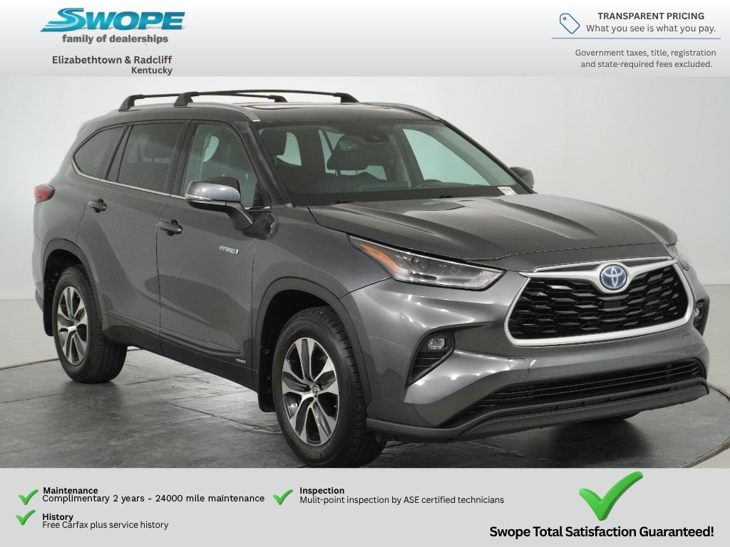 Used 2021 Toyota Highlander XLE AWD/4WD image 1