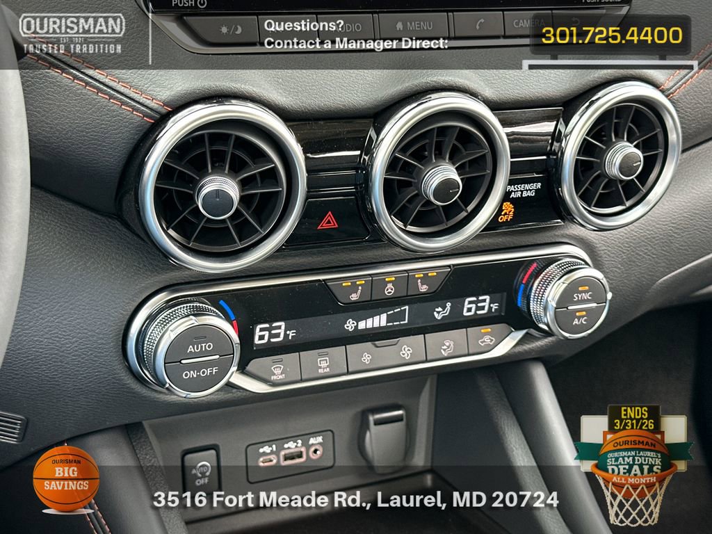 New 2025 Nissan Sentra SR w/ SR Premium Package image 14
