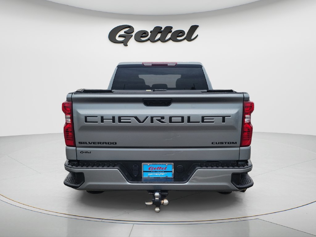 Used 2025 Chevrolet Silverado 1500 Custom w/ Turbomax Blackout Package RWD image 6