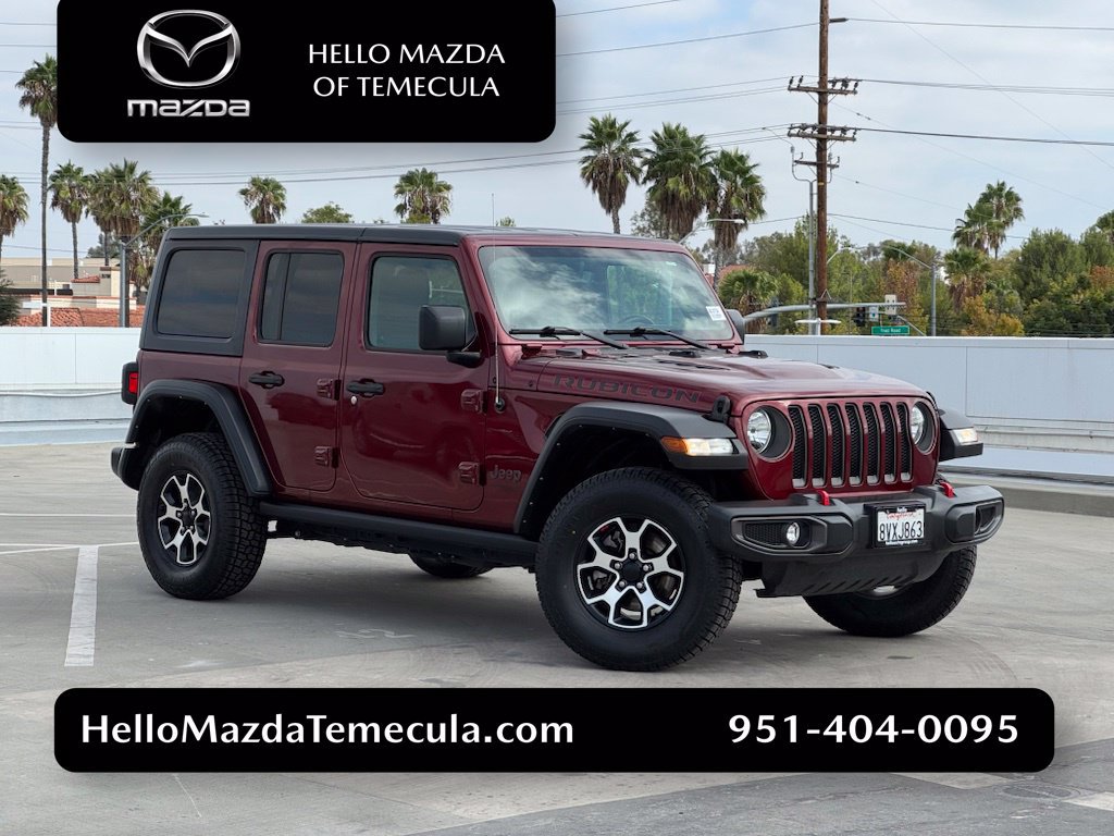 Used 2021 Jeep Wrangler Unlimited Rubicon AWD/4WD image 1