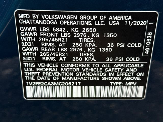 Used 2021 Volkswagen Atlas Cross Sport SEL Premium R-Line image 26