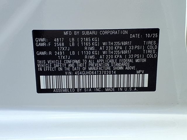 Certified 2026 Subaru Crosstrek 2.5i Premium AWD/4WD image 10