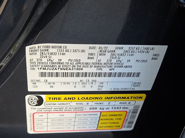 Used 2022 Ford Expedition Limited image 26