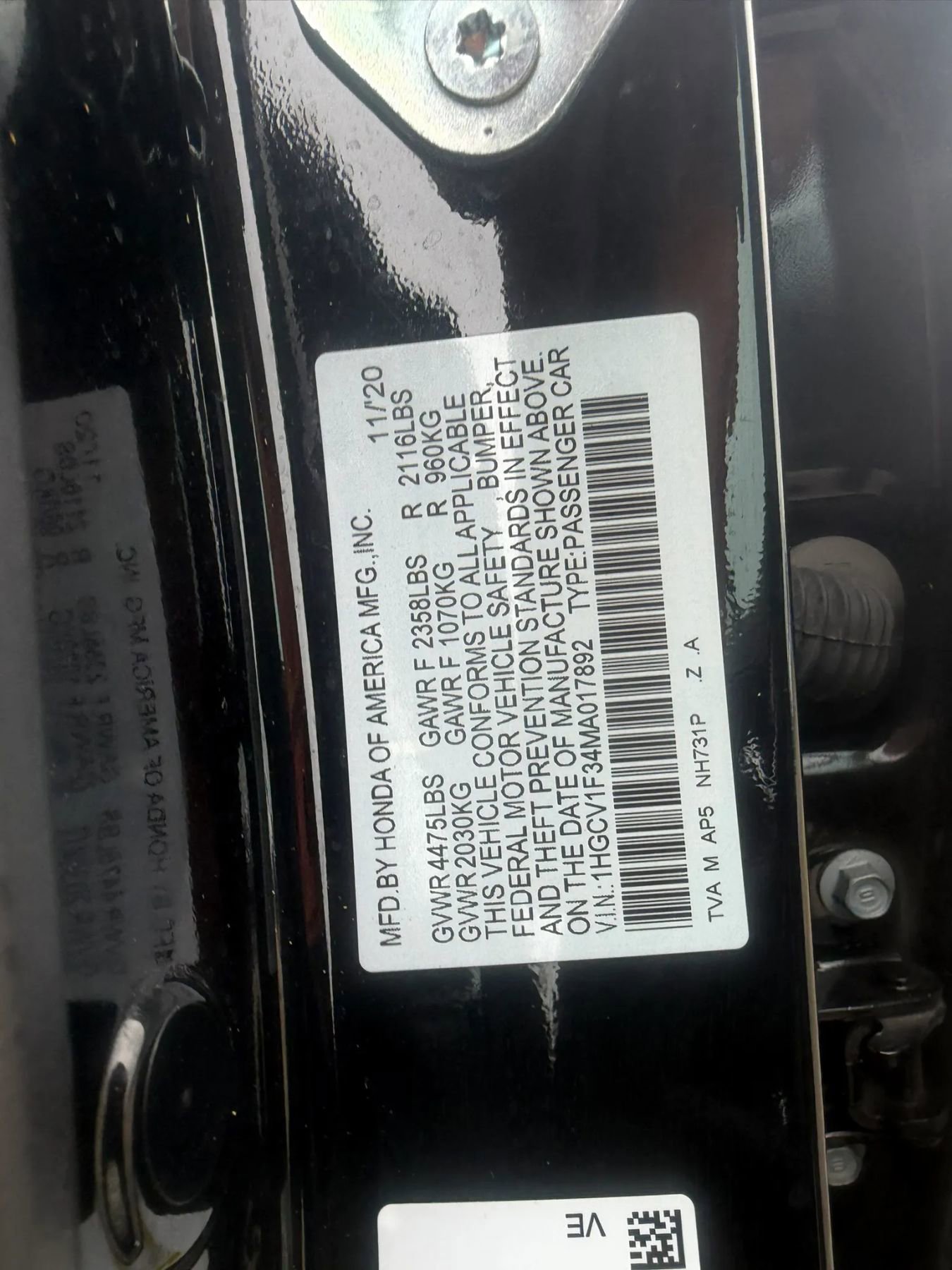 Used 2021 Honda Accord Sport image 32
