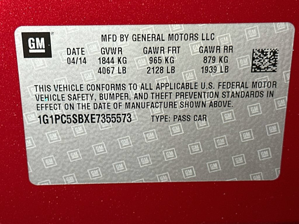 Used 2014 Chevrolet Cruze LT FWD image 21
