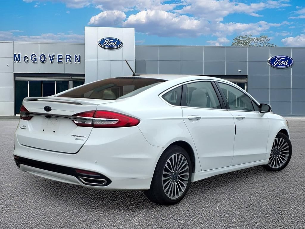 Used 2017 Ford Fusion Titanium FWD image 7