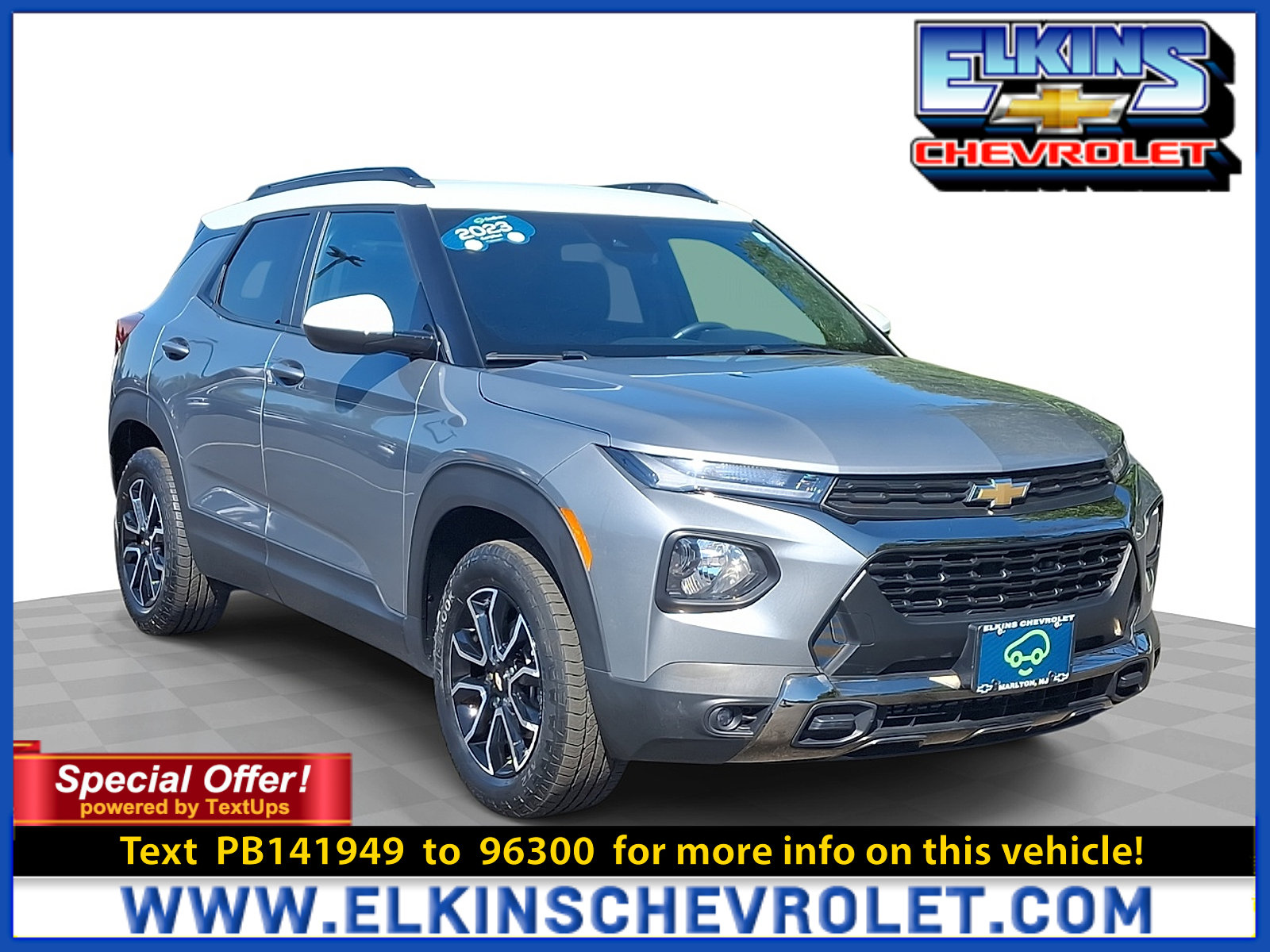 Certified 2023 Chevrolet TrailBlazer ACTIV AWD/4WD image 1