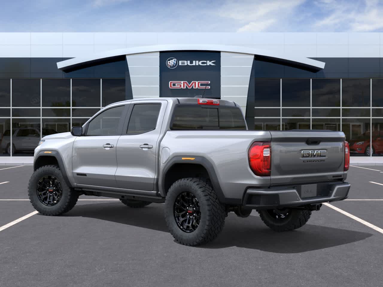New 2026 GMC Canyon Elevation w/ LPO, Black Badging Package RWD image 3