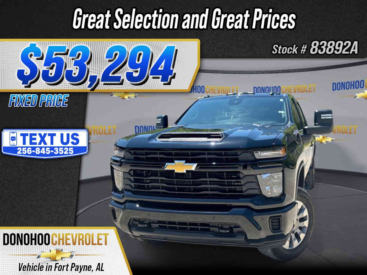 Used 2025 Chevrolet Silverado 2500 Custom w/ Custom Value Package