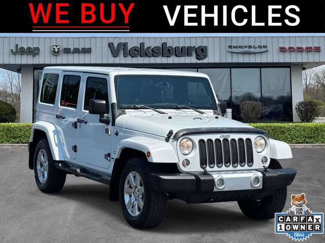 Used 2015 Jeep Wrangler Unlimited Sahara w/ Trailer Tow Group AWD/4WD image 1