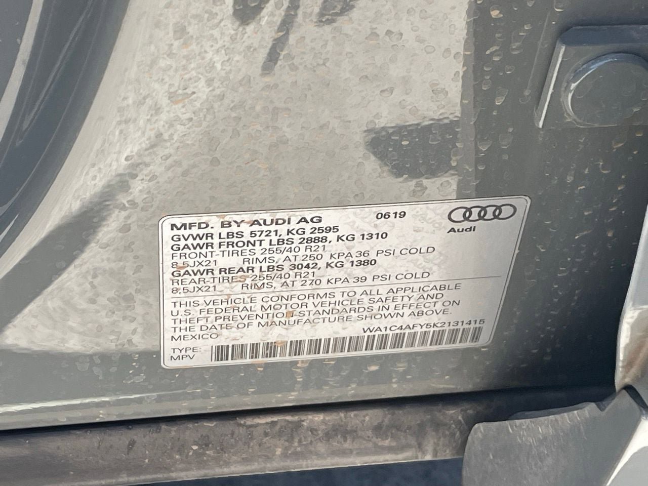Used 2019 Audi SQ5 Prestige AWD/4WD image 15