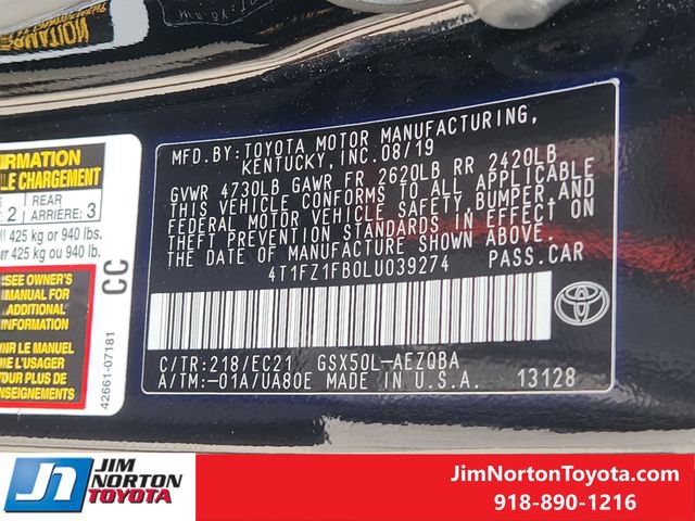 Used 2020 Toyota Avalon TRD FWD image 34