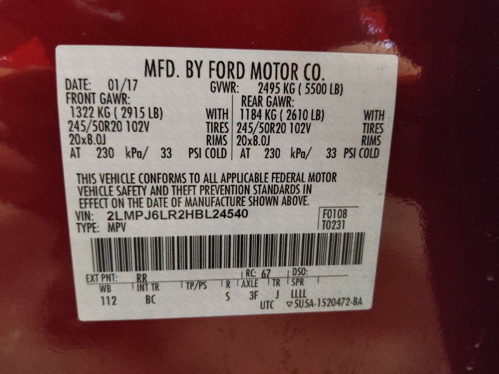 Used 2017 Lincoln MKX Reserve FWD image 33
