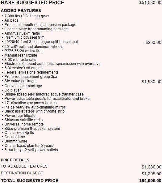 Used 2017 GMC Yukon SLE w/ SLE Value Package image 7