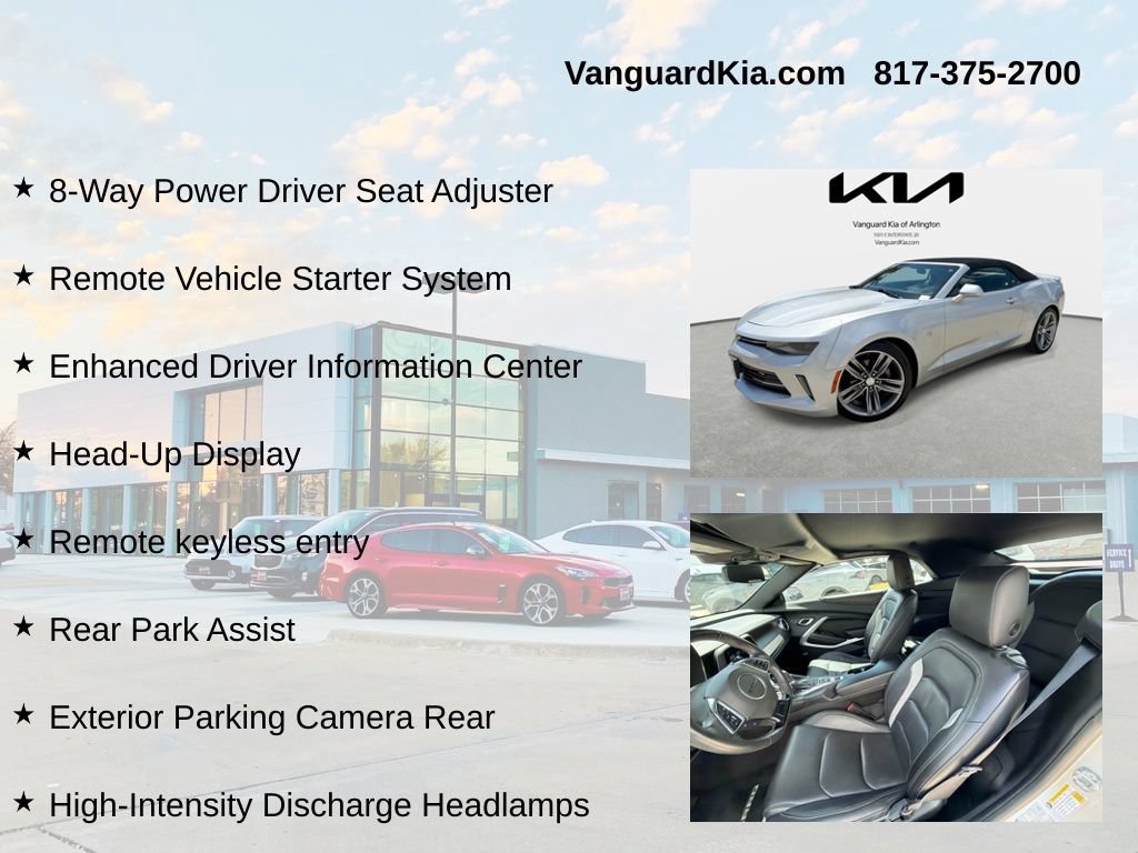 Used 2018 Chevrolet Camaro LT RWD image 12