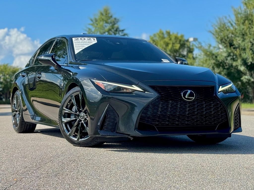 Certified 2021 Lexus IS 350 F Sport w/ Navigation Package RWD image 2
