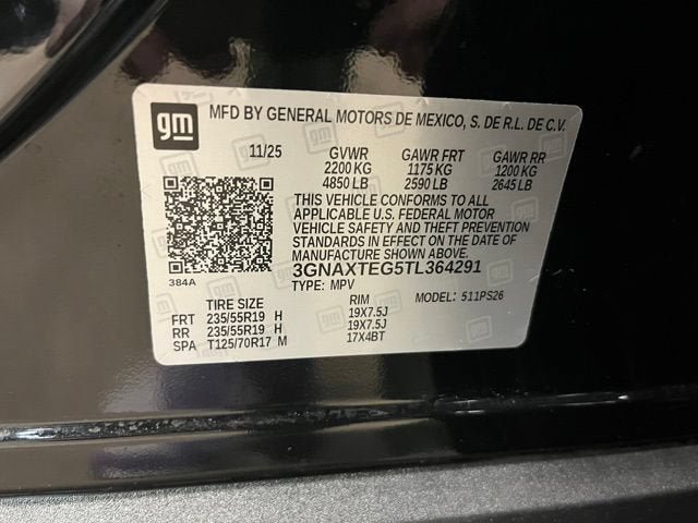 New 2026 Chevrolet Equinox RS w/ Convenience Package III AWD/4WD image 30