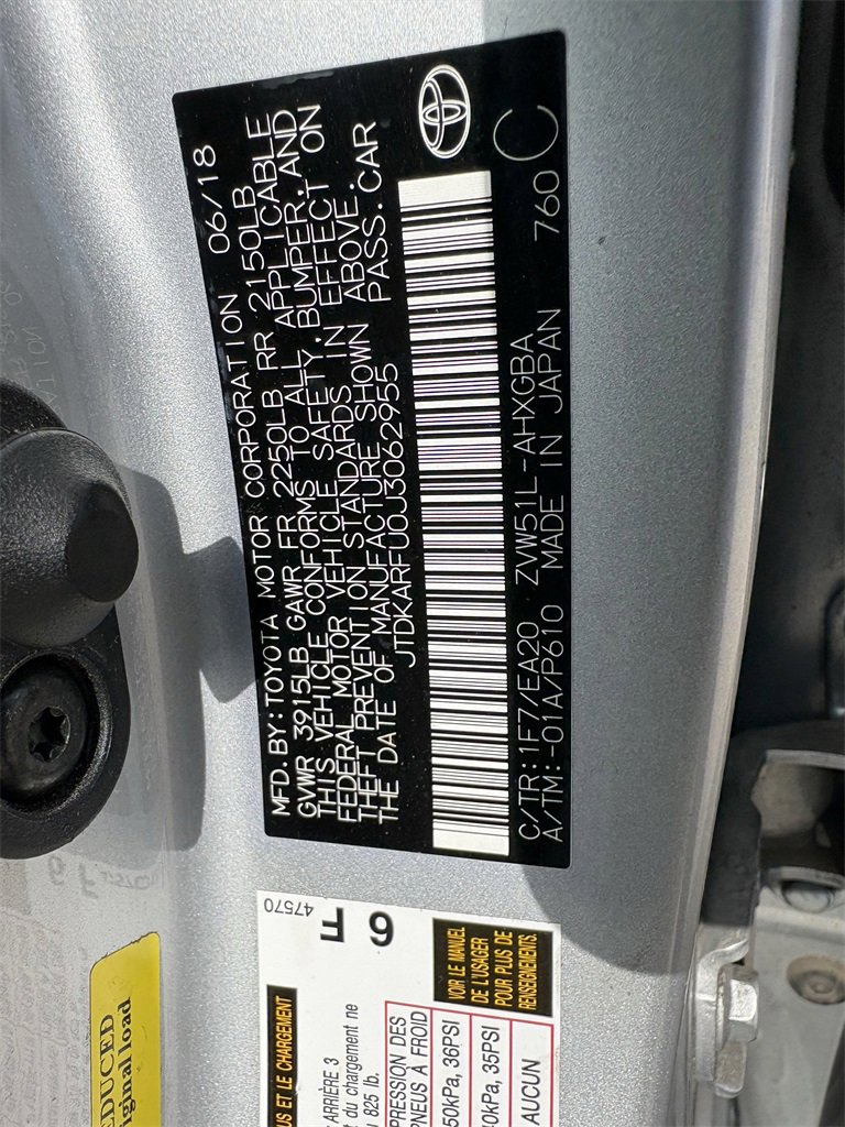 Used 2018 Toyota Prius Four image 29