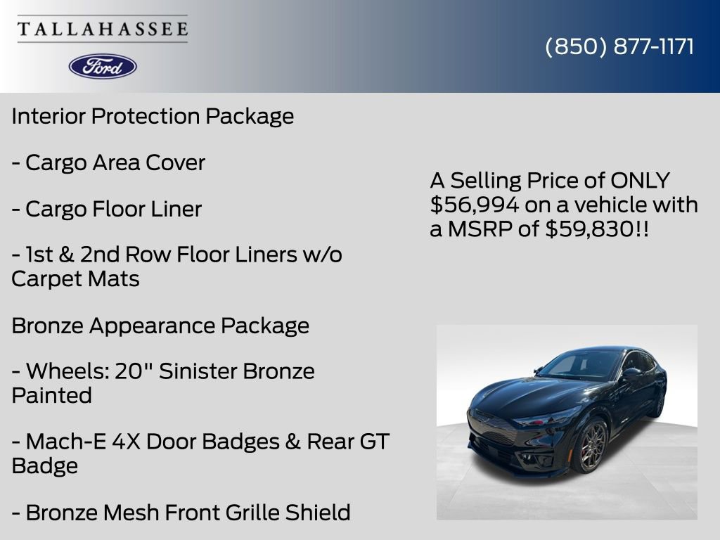 New 2025 Ford Mustang Mach-E GT w/ Bronze Appearance Package image 11