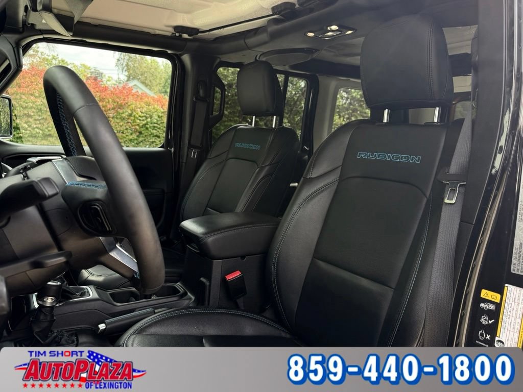 Used 2023 Jeep Wrangler Unlimited Rubicon 4xe w/ Dual Top Group AWD/4WD image 34