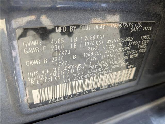 Used 2014 Subaru Outback 2.5i Limited AWD/4WD image 20