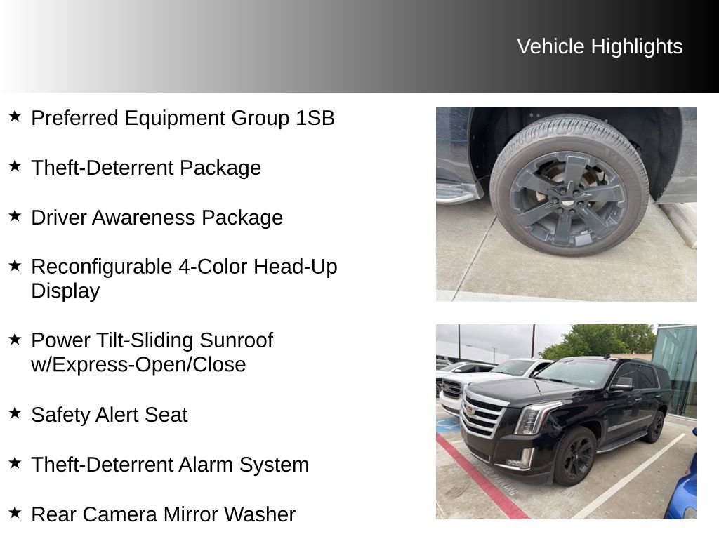 Used 2020 Cadillac Escalade Luxury AWD/4WD image 9