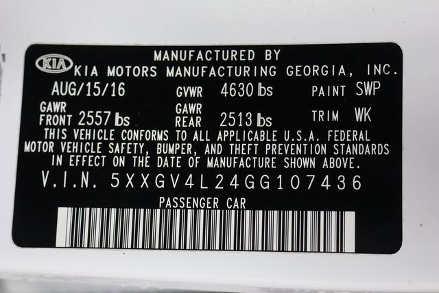 Used 2016 Kia Optima SX w/ Chrome Wheel Package image 29