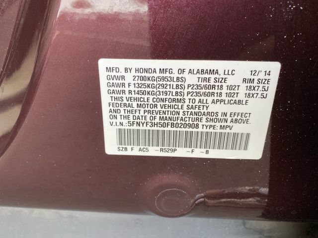 Used 2015 Honda Pilot EX-L image 45