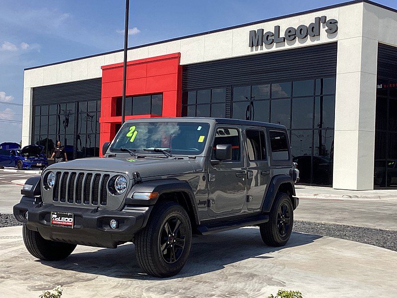 Used 2021 Jeep Wrangler Unlimited Sport image 1