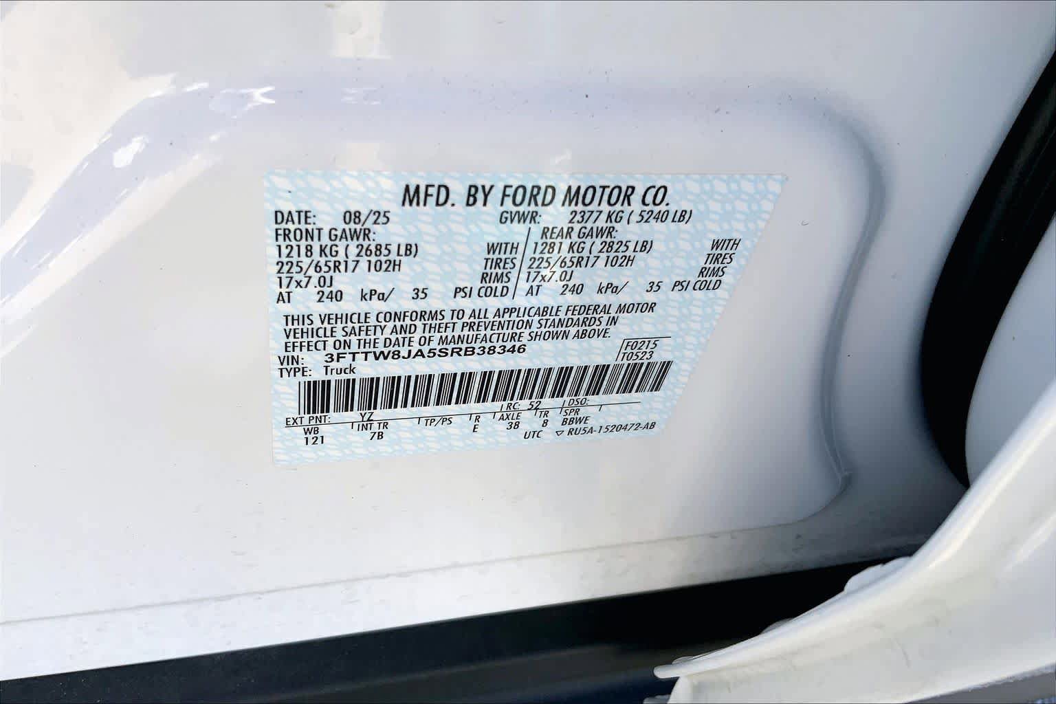 Used 2025 Ford Maverick XLT w/ Equipment Group 302A image 33