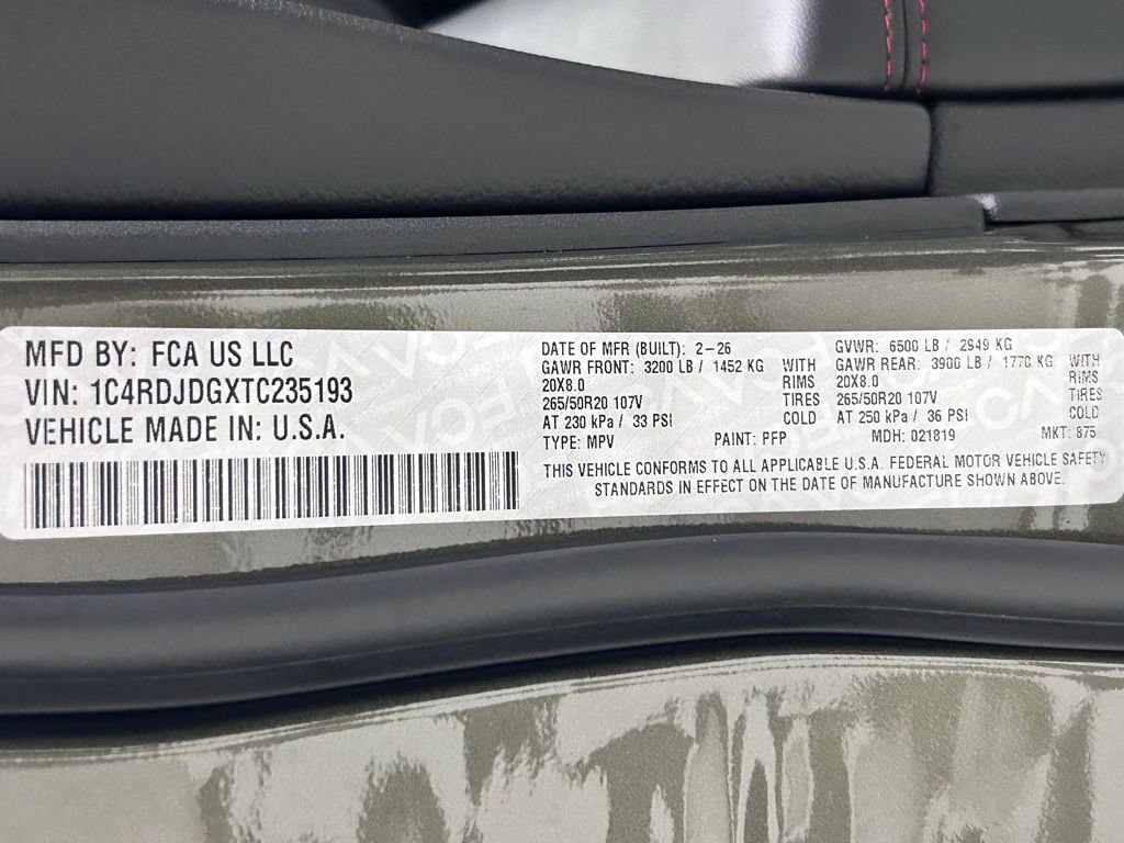 New 2026 Dodge Durango GT image 25