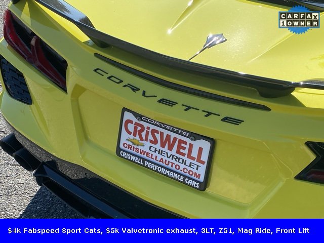 Used 2022 Chevrolet Corvette Stingray Premium Conv w/ Z51 Performance Package image 7