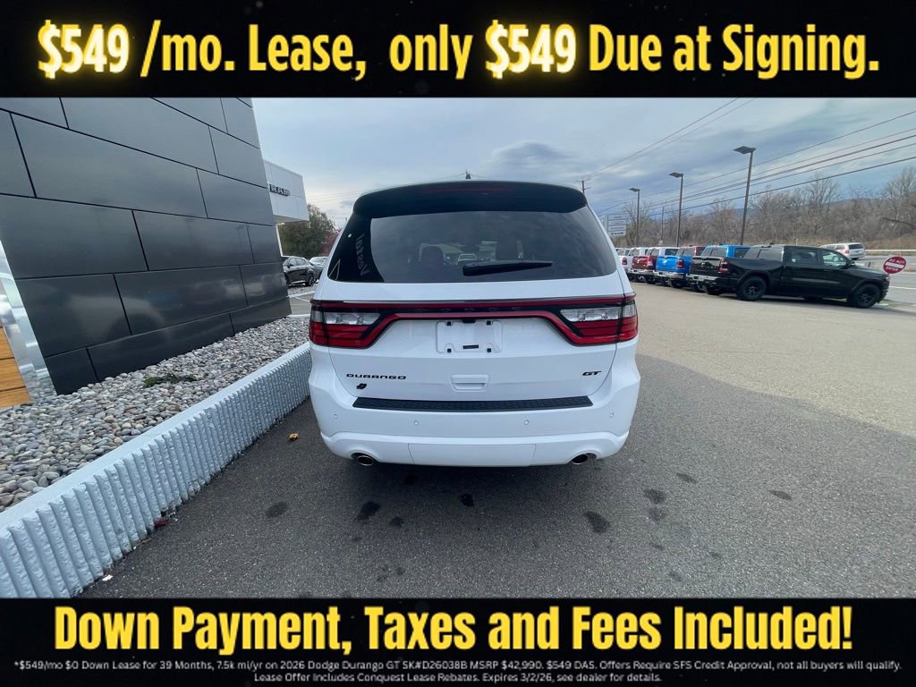 New 2026 Dodge Durango GT w/ Blacktop Package image 7