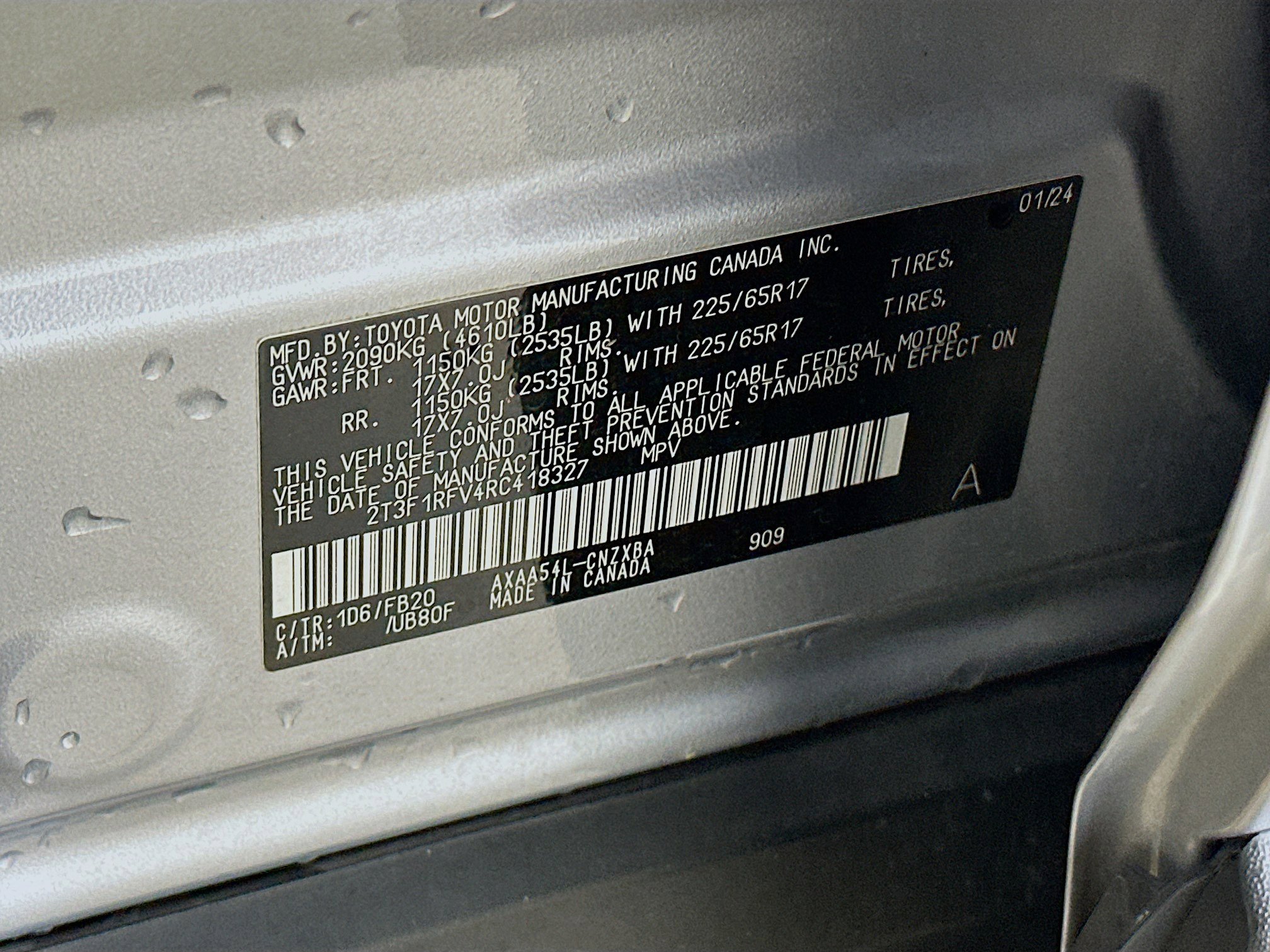 Used 2024 Toyota RAV4 LE image 12