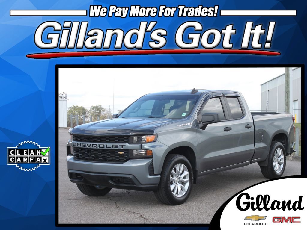 Used 2020 Chevrolet Silverado 1500 Custom w/ Custom Value Package image 1