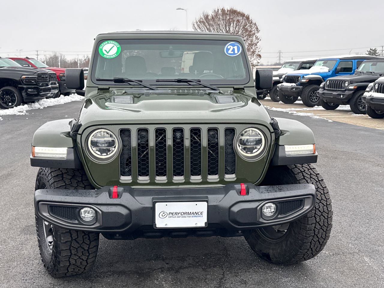 Used 2021 Jeep Gladiator Rubicon w/ Uconnect 4C Nav & Sound Group image 8