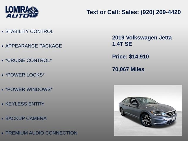 Used 2019 Volkswagen Jetta SE FWD image 8