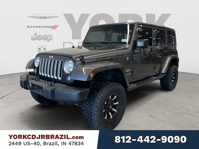 Used 2016 Jeep Wrangler Unlimited Sahara w/ Dual Top Group AWD/4WD image 1
