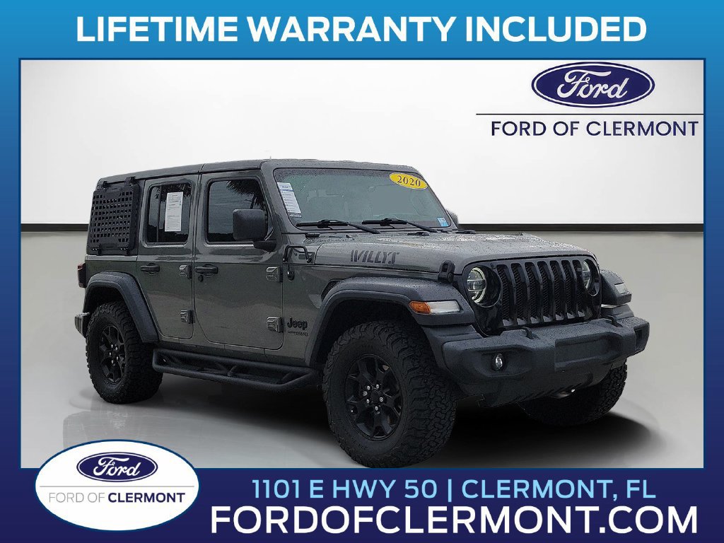Used 2020 Jeep Wrangler Unlimited Sport
