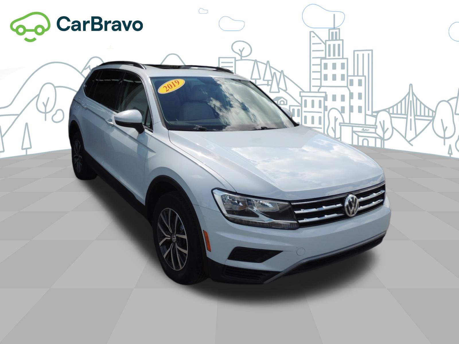 Used 2019 Volkswagen Tiguan SE w/ Panoramic Sunroof Package AWD/4WD image 1