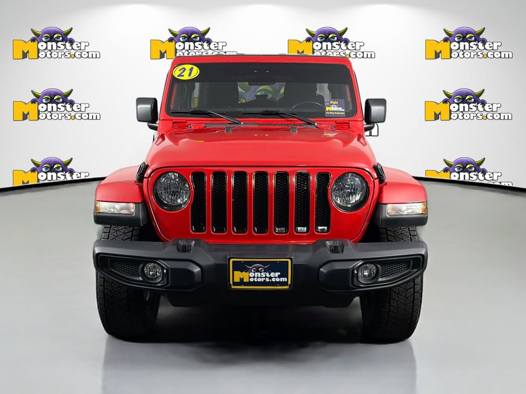 Used 2021 Jeep Wrangler Unlimited Sahara image 2
