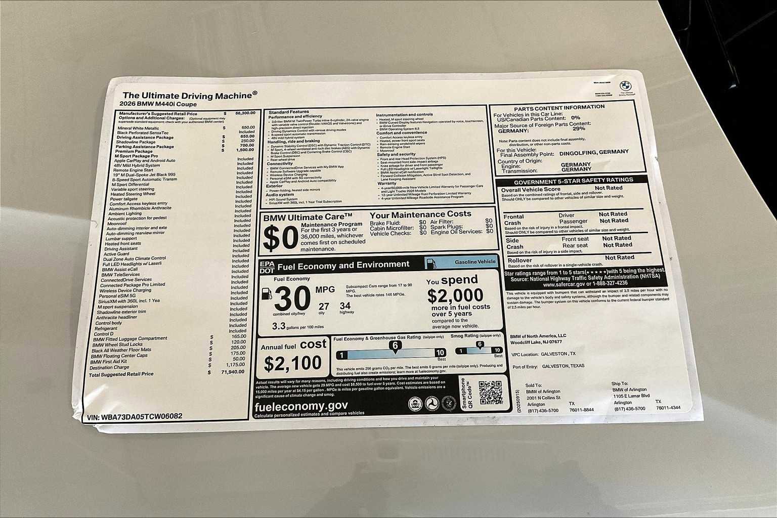 New 2026 BMW M440i Coupe w/ Premium Package image 19