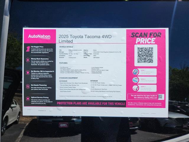 Certified 2025 Toyota Tacoma Limited AWD/4WD image 27