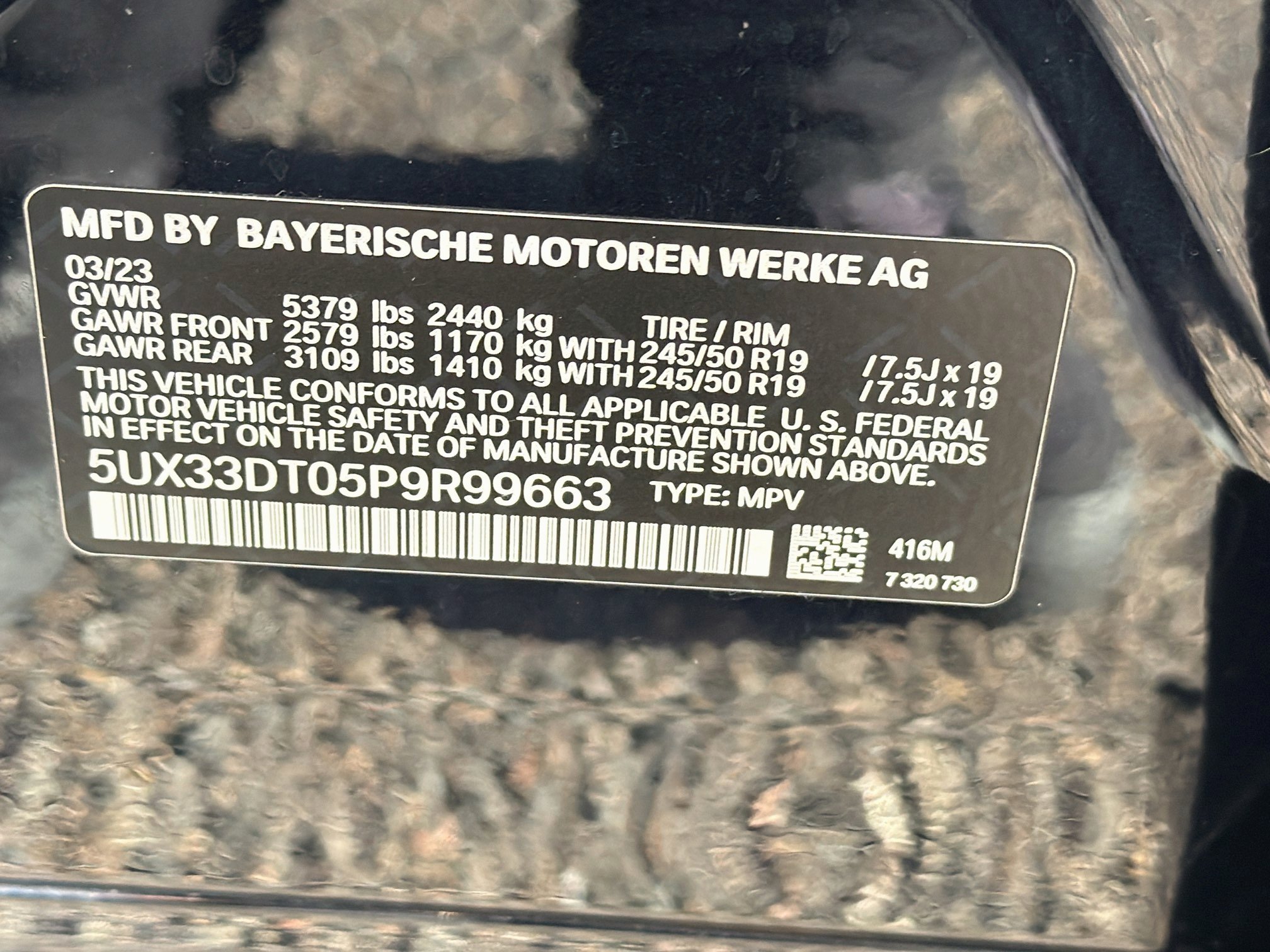 Used 2023 BMW X4 xDrive30i w/ M Sport Package AWD/4WD image 12