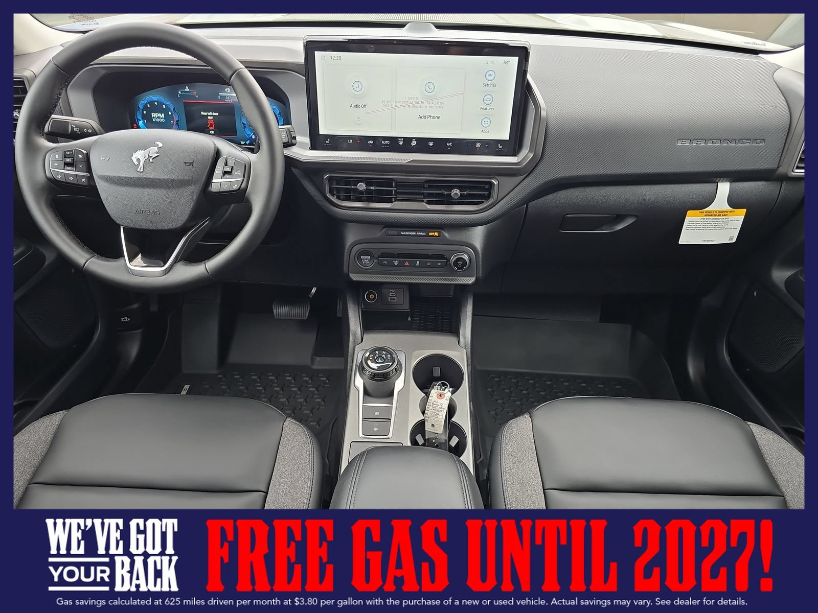 New 2025 Ford Bronco Sport Big Bend w/ Convenience Package AWD/4WD image 11