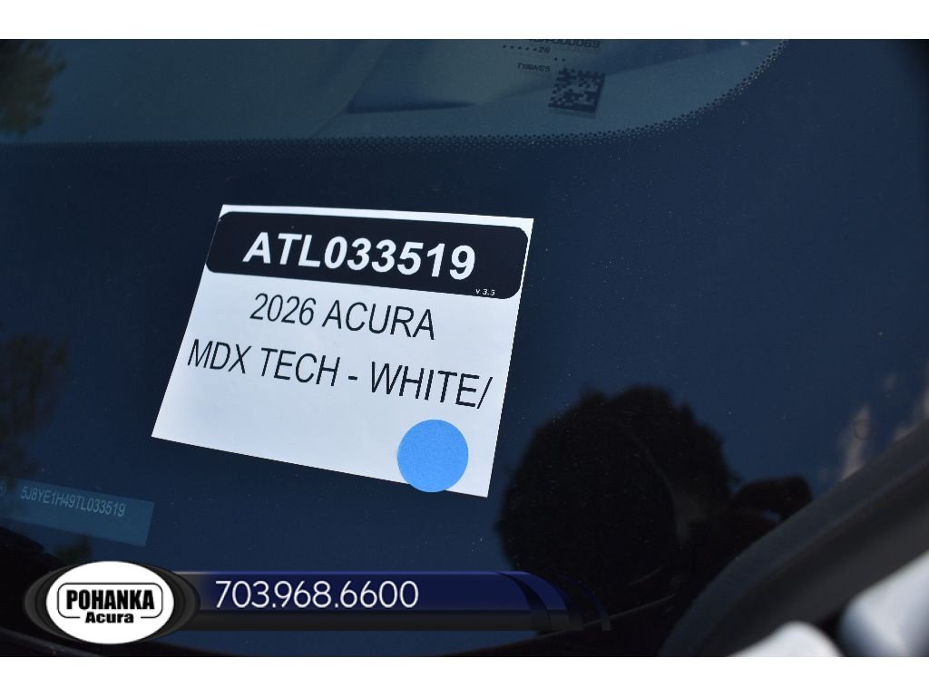 New 2026 Acura MDX w/ Technology Package AWD/4WD image 38
