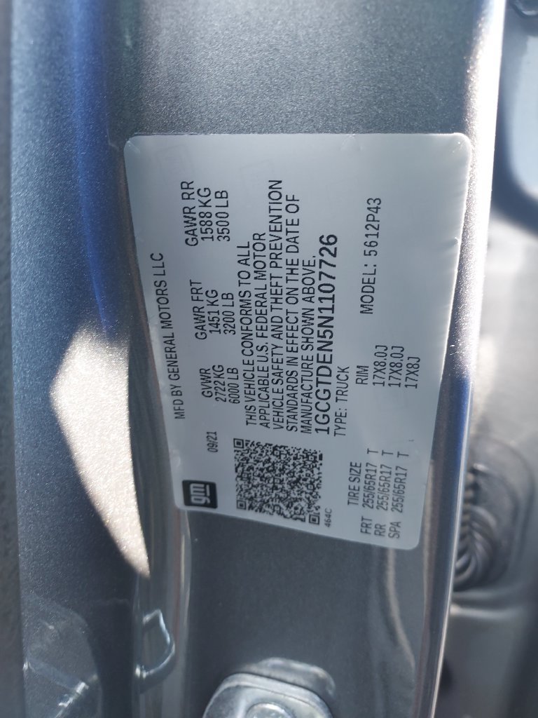 Used 2022 Chevrolet Colorado Z71 w/ Safety Package AWD/4WD image 23