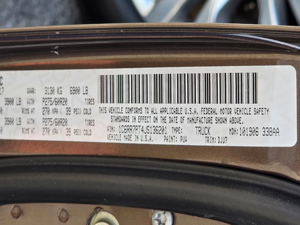 Used 2018 RAM 1500 Laramie Longhorn w/ Longhorn Southfork Package image 22